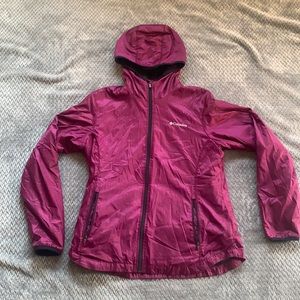 Columbia puffer windbreaker, size large